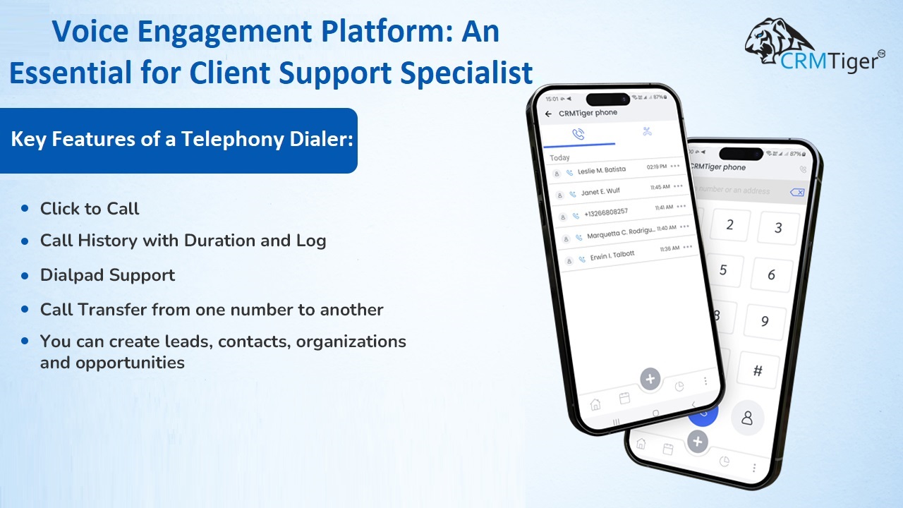 voice engagement platform vtiger